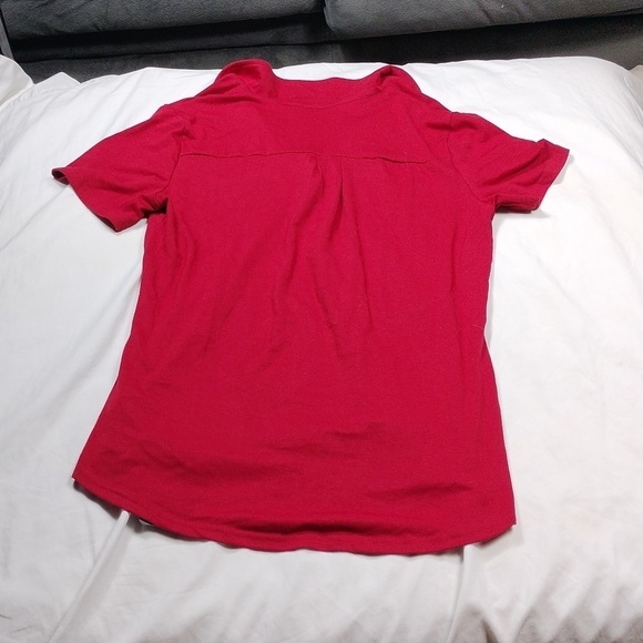 NWT Akewei womens V-NECK Top size medium - Picture 8 of 11